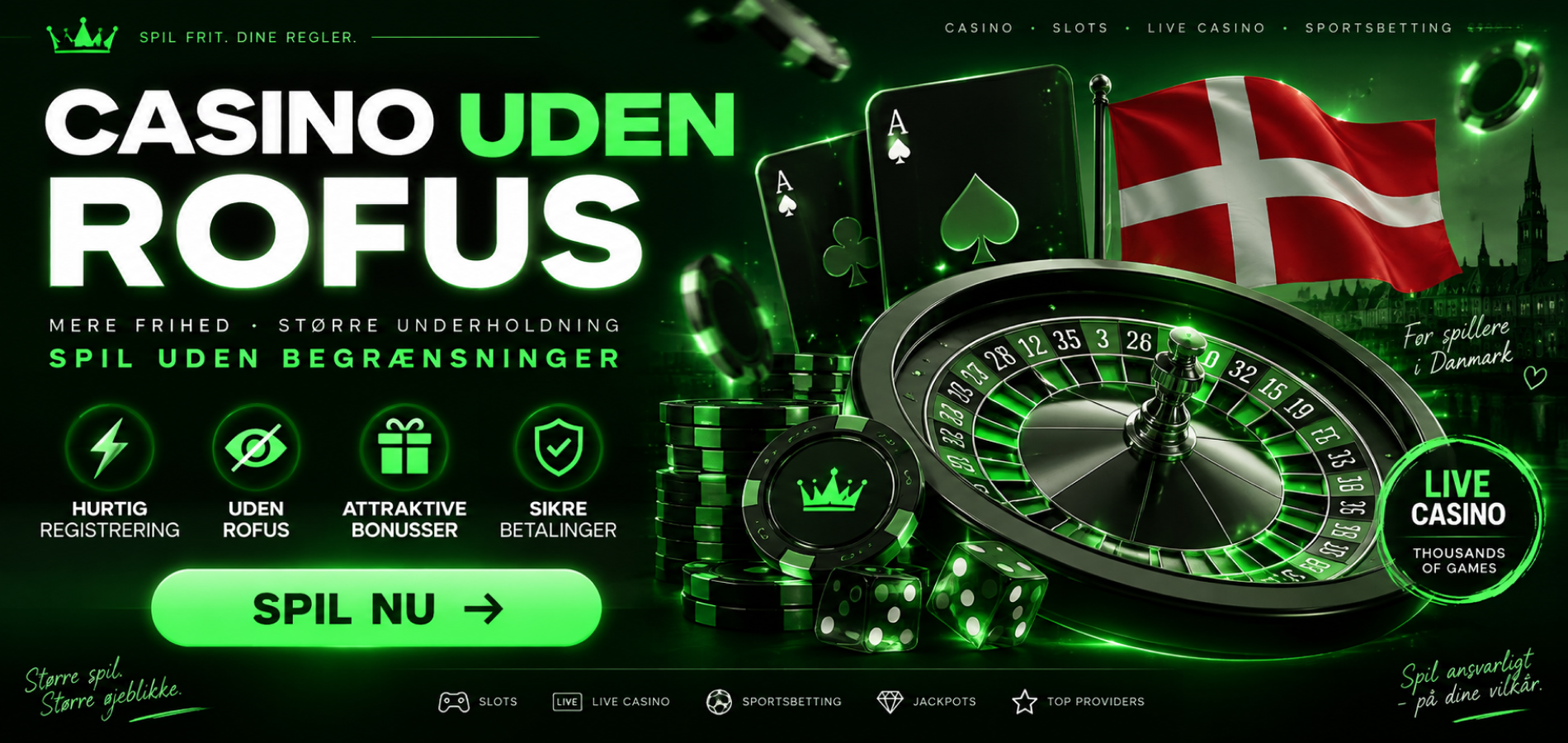 casino uden rofus